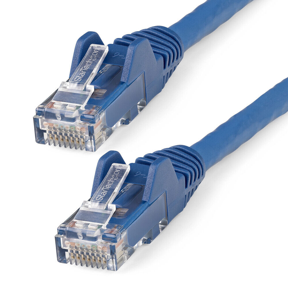 Startech.com N6LPATCH3BL CAT6 Ethernet Cable 3ft LSZH 10 Gigabit Snagless