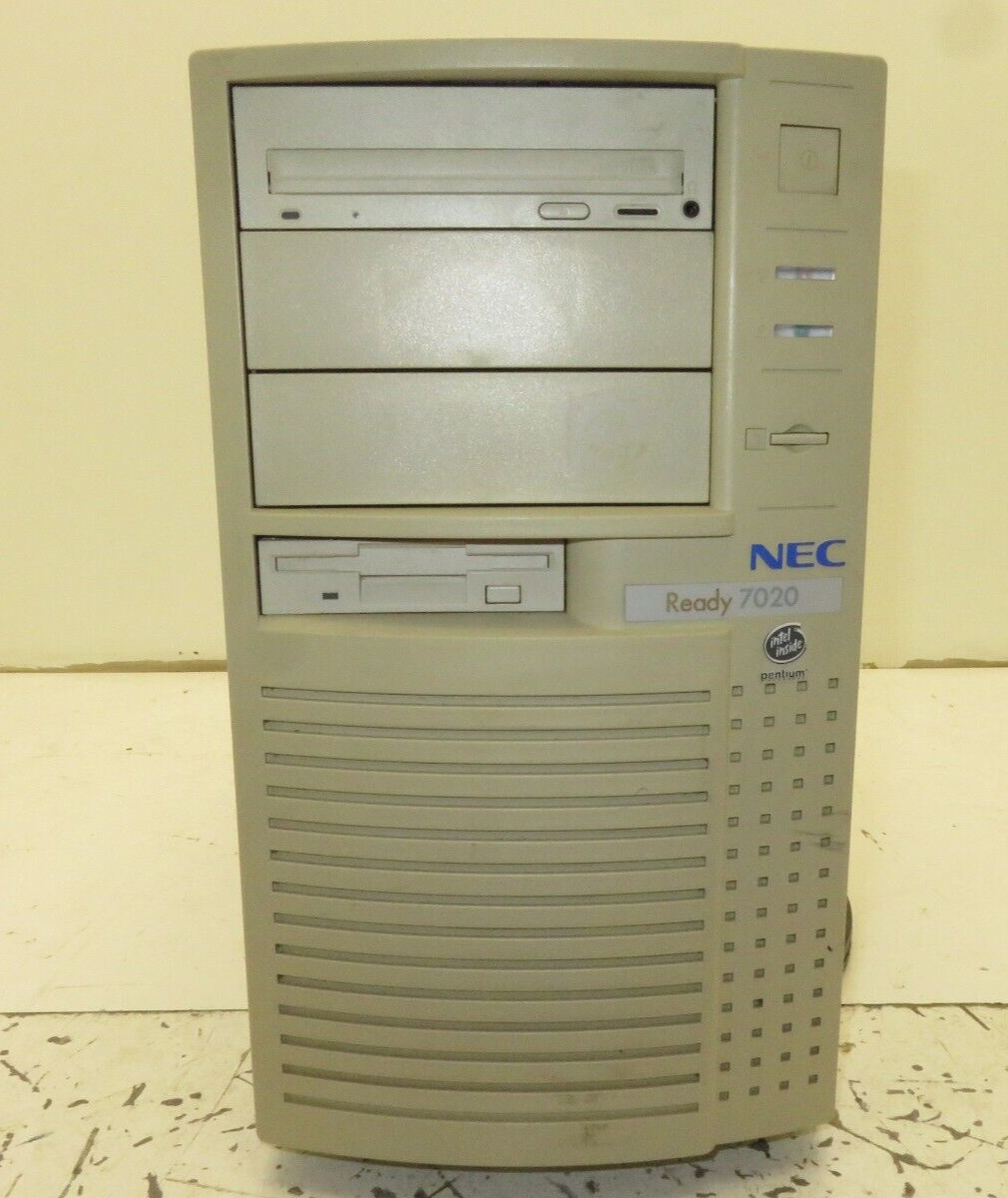 NEC Ready 7020 Desktop Computer Intel Pentium 75MHz 16MB Ram No HDD