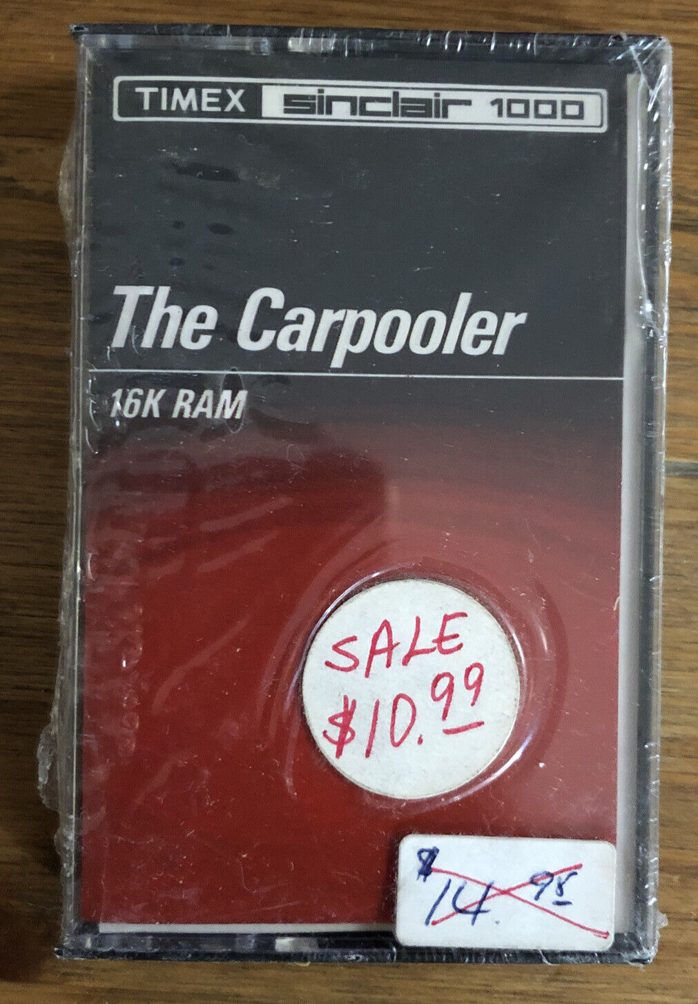 The Carpooler TIMEX SINCLAIR 1000 16K RAM New Sealed