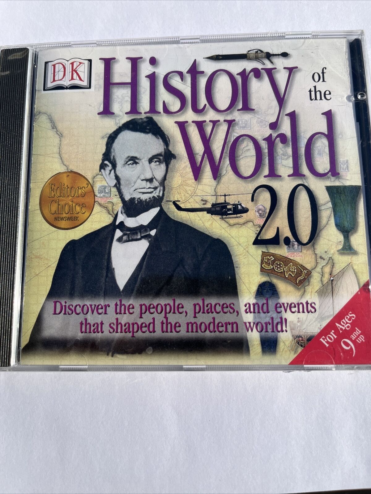 DK History of the World 2.0, for ages 9 and up, Interactive Learning
