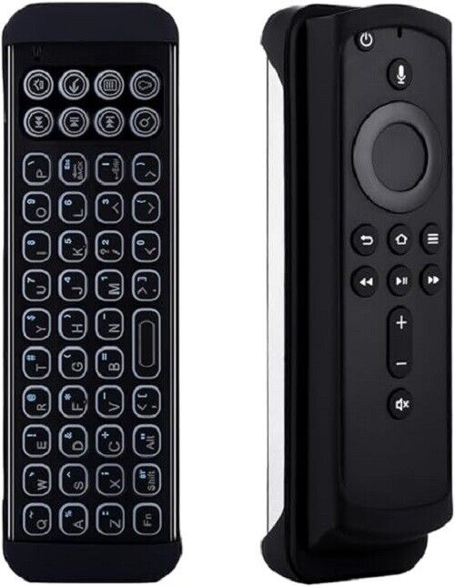iPazzPort Mini Bluetooth Wireless Keyboard Remote with Backlit for Fire TV Stick