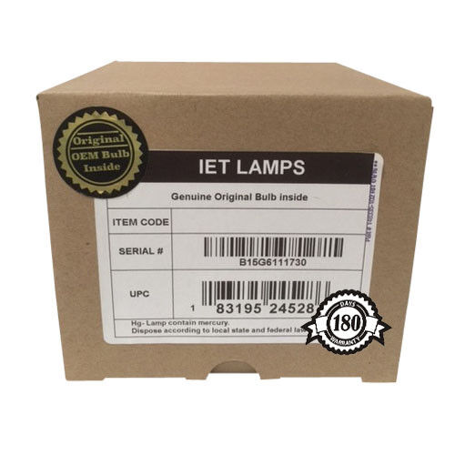 IET Genuine OEM Replacement Lamp for Canon REALiS X600 Projector (Ushio Bulb)
