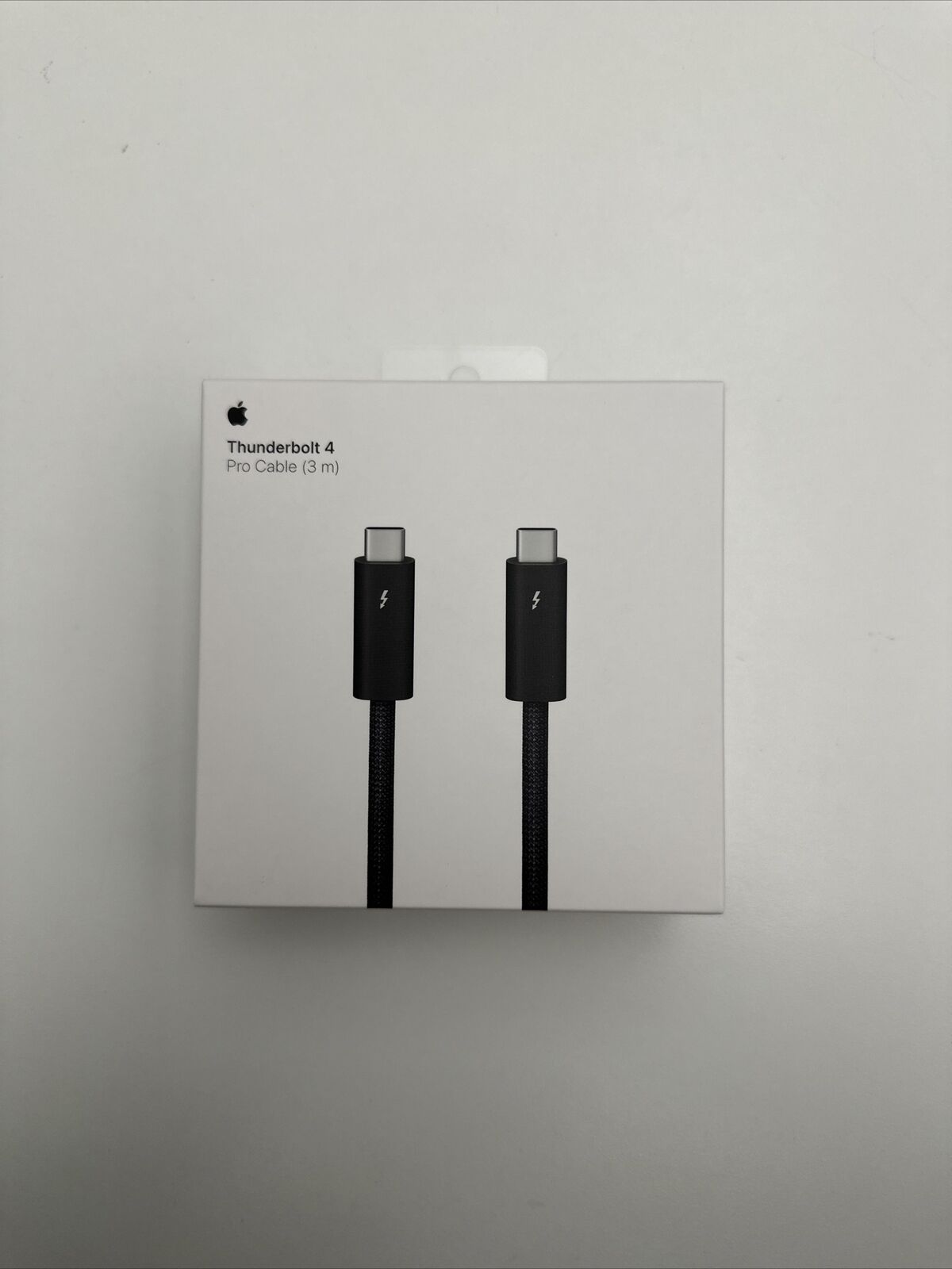Apple Thunderbolt 4 Pro Cable for Mac/iPad/Display, 3 Meters, New Sealed