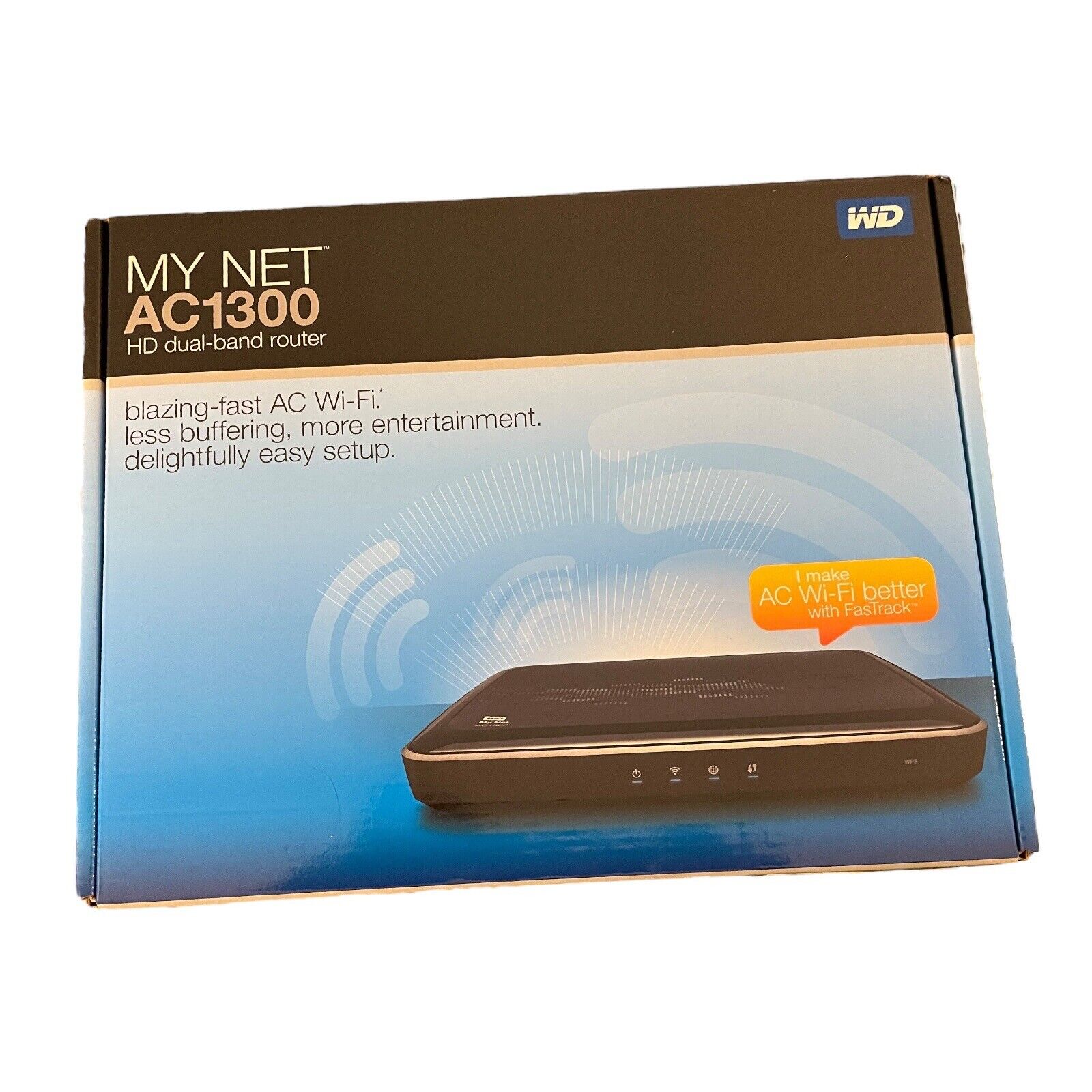 Western Digital My Net AC 1300 Dual-Band (WDBWNJ0000NBL-HESN)  Wireless Router
