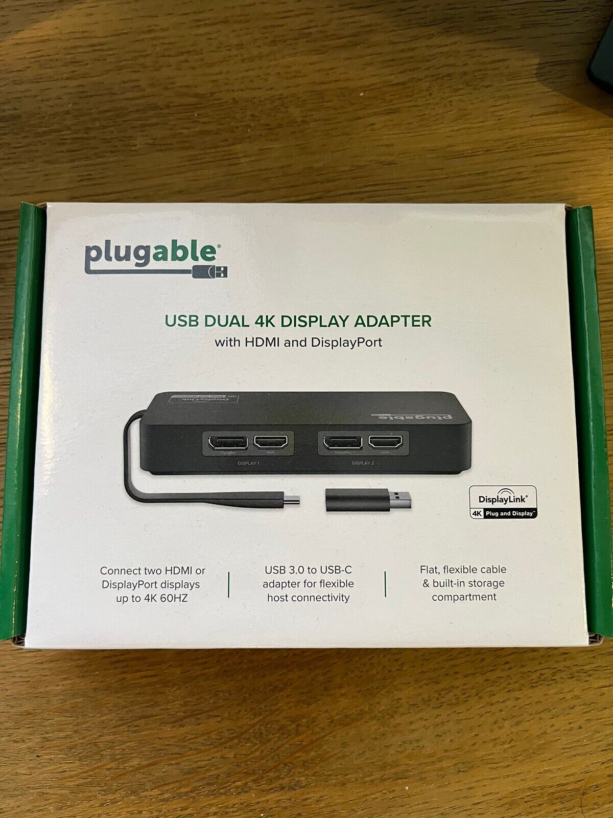 Plugable Technologies - Plugable USB Dual 4K Display Adapter