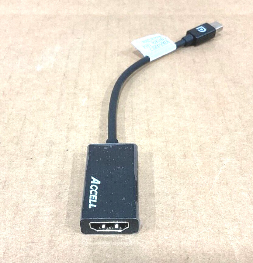 Accell UltraAV Mini Displayport 1.1 To Hdmi Active Adapter B086B-008B-2 ✅❤️✅❤️