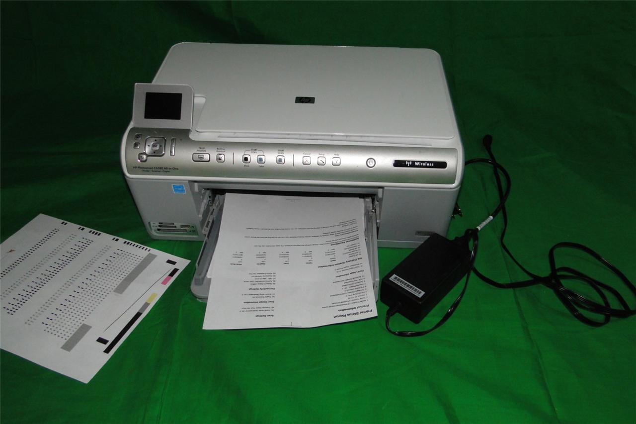 HP Photosmart C6380 All-In-One Inkjet Wireless WiFi Printer