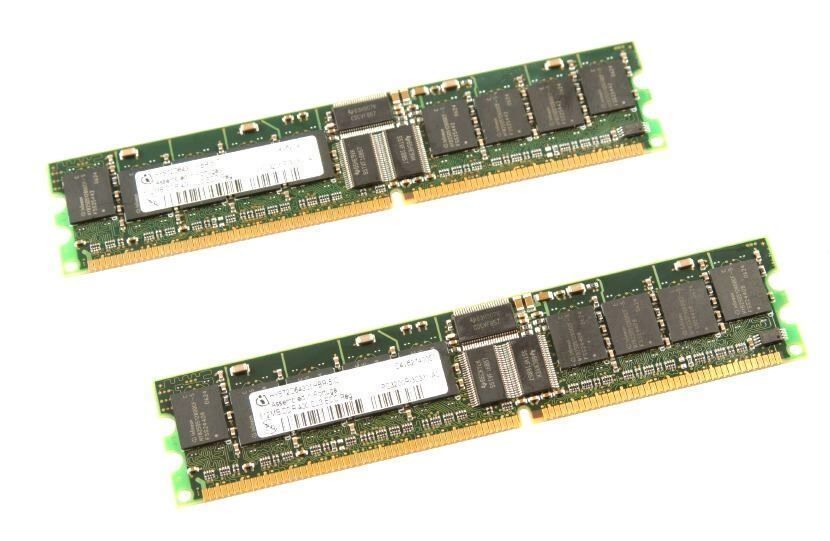 73P3233 - 1 GB PC3200 CL3 ECC DDR SDRAM RDIMM (2x512MB) Kit
