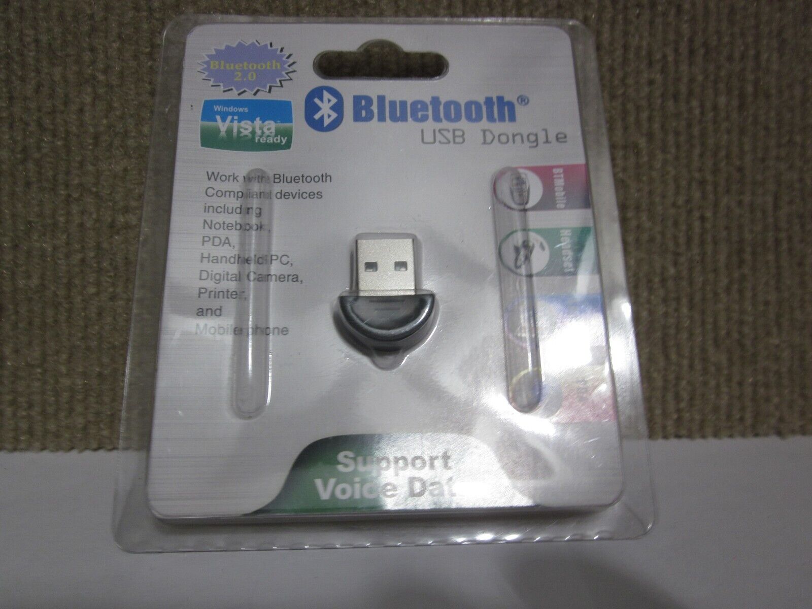 BLUETOOTH 2.0 USB DONGLE - NOTEBOOK - PDA - HANDHELD PC - DIGITAL CAMERA