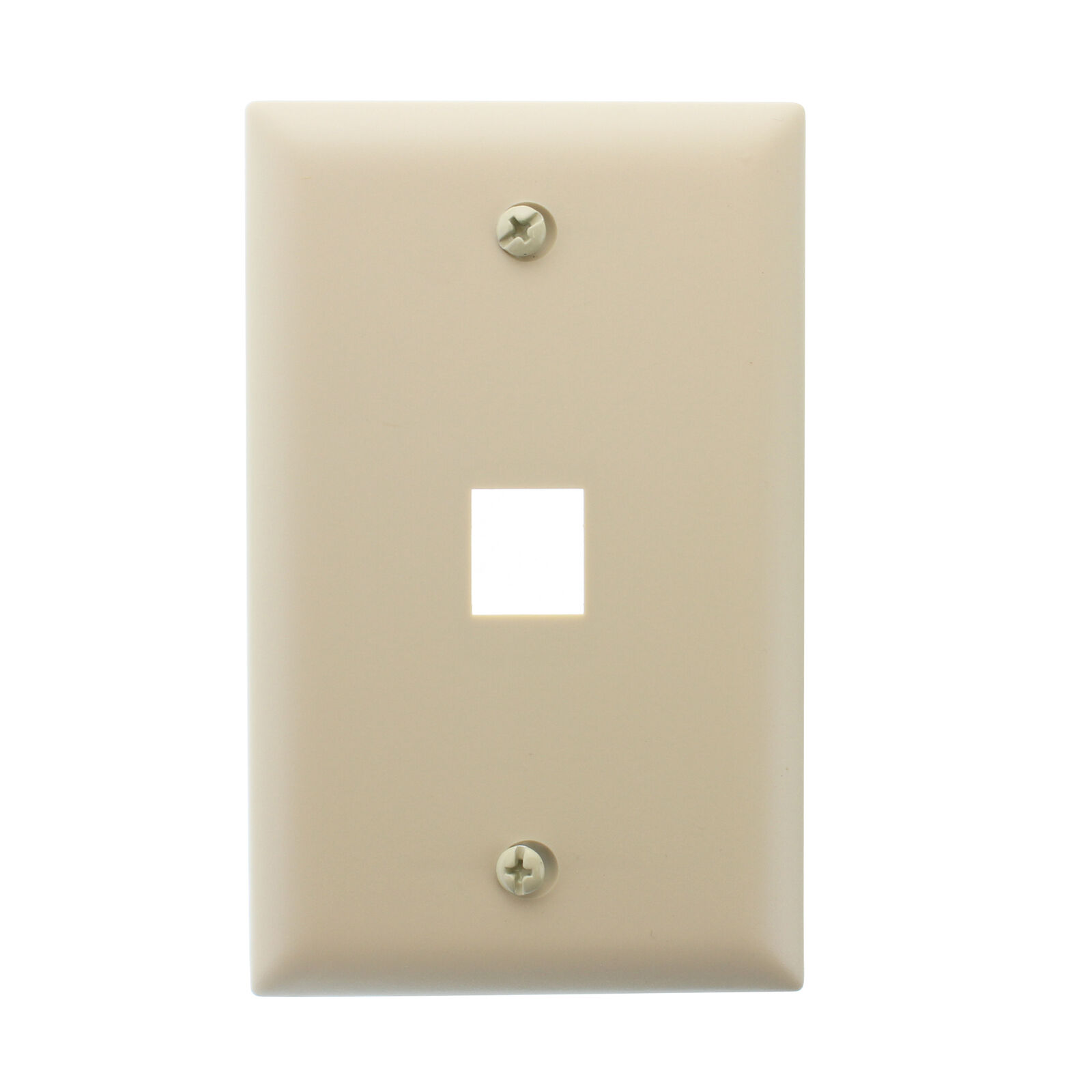 AMP TYCO TE 1-1479443-1 MODULAR ETHERNET FACE-PLATE, 1-PORT, IVORY