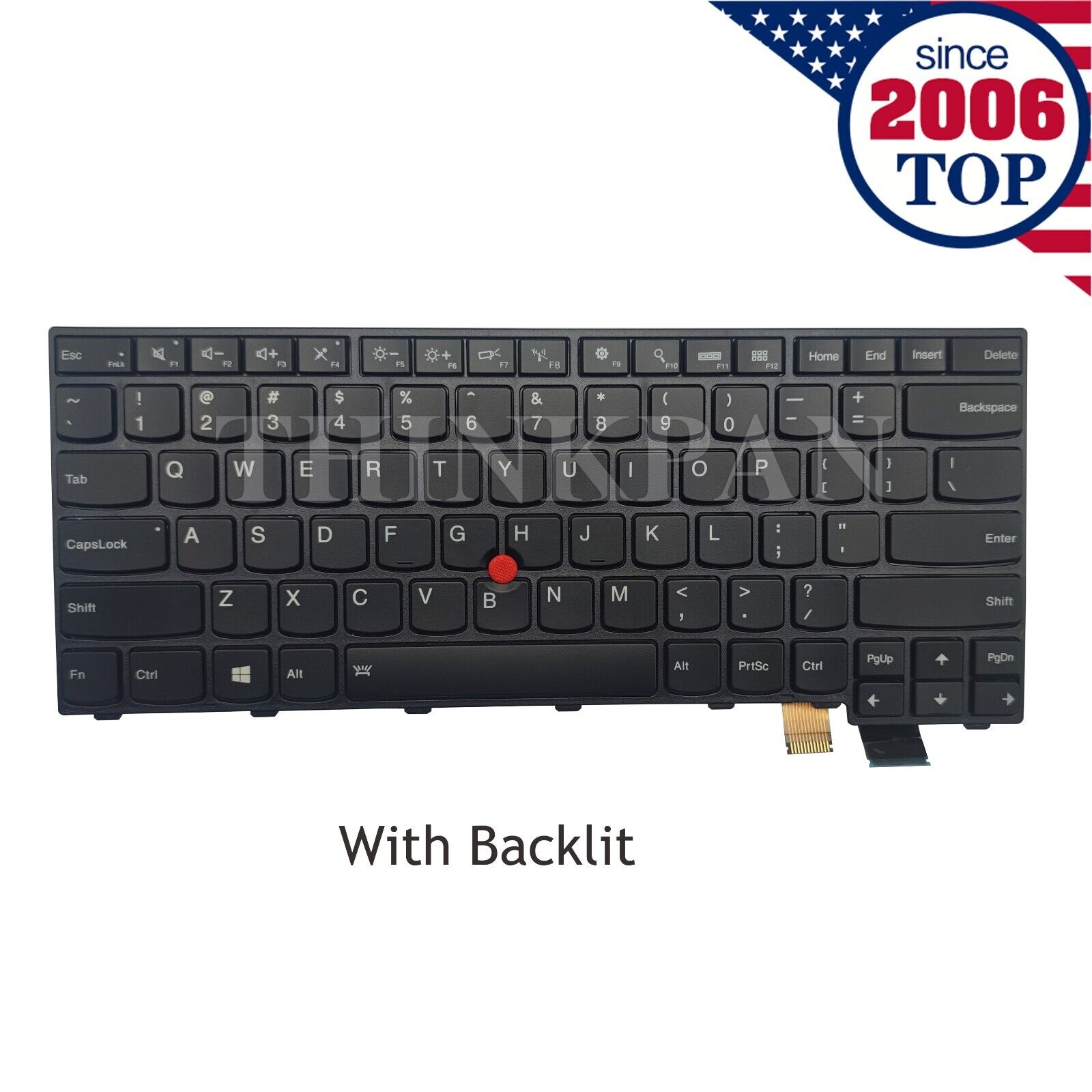 Genuine US Keyboard Backlit For Lenovo ThinkPad T460S T470S 01EN682 01EN723