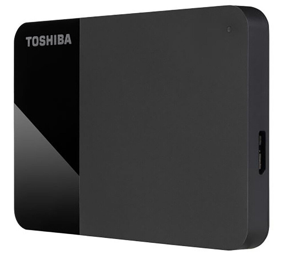Toshiba - Canvio Model, 2TB Hard Drive Portable (Black)