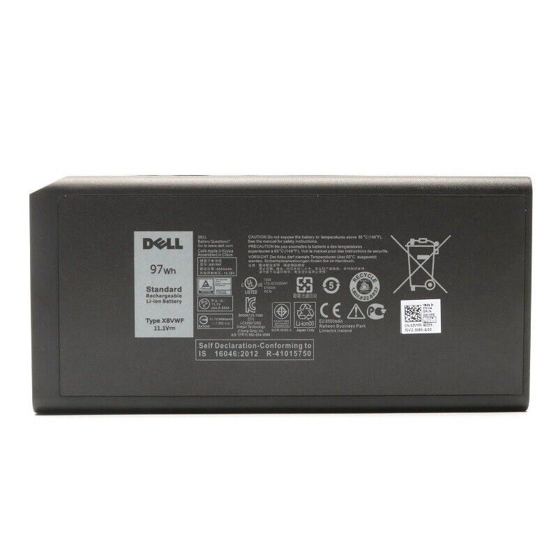 Genuine X8VWF Battery For Dell Latitude 14 Rugged Extreme 7404 7414 Rugged 5404