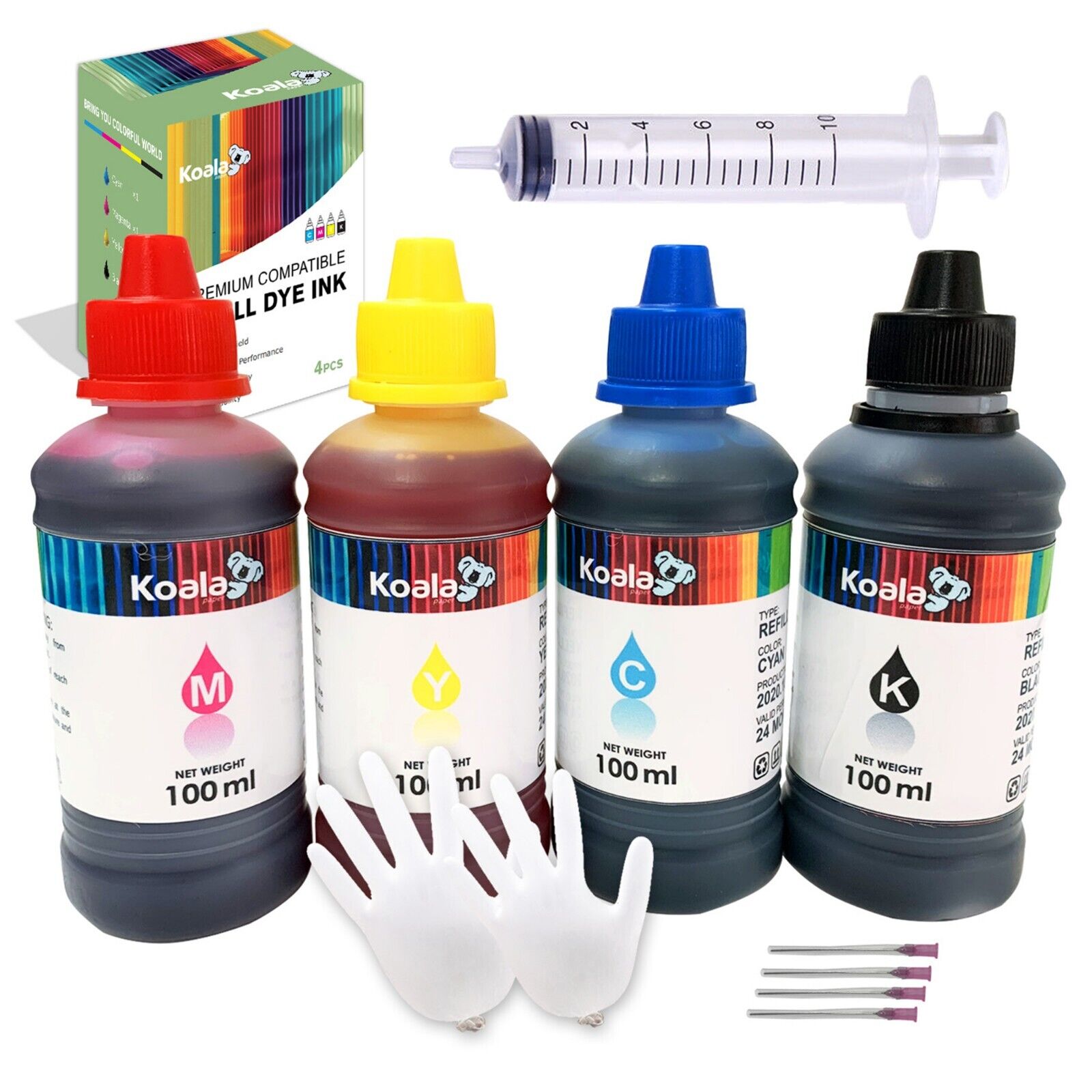 400ML Ink for HP Printer Ink Refill Kit HP 60 61 62 63 64 65 67 910 950 951 564