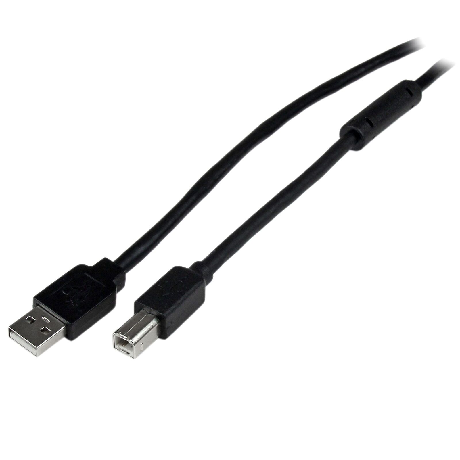 StarTech.com 20m / 65 ft Active USB 2.0 A to B Cable - Long 20 m USB Cable - 20m