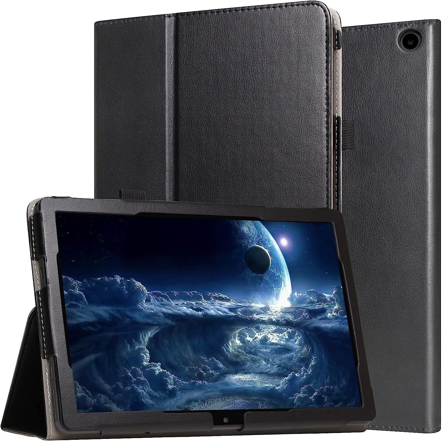 Case for Onn 10.1'' Tablet Gen 3 (2022 Model 100071485) Folio PU Leather Stand