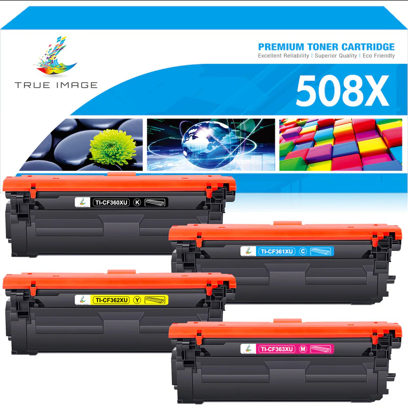 5Pack High Yield Toner Cartridge for HP LaserJet M577dn M577f M577c M577z M553