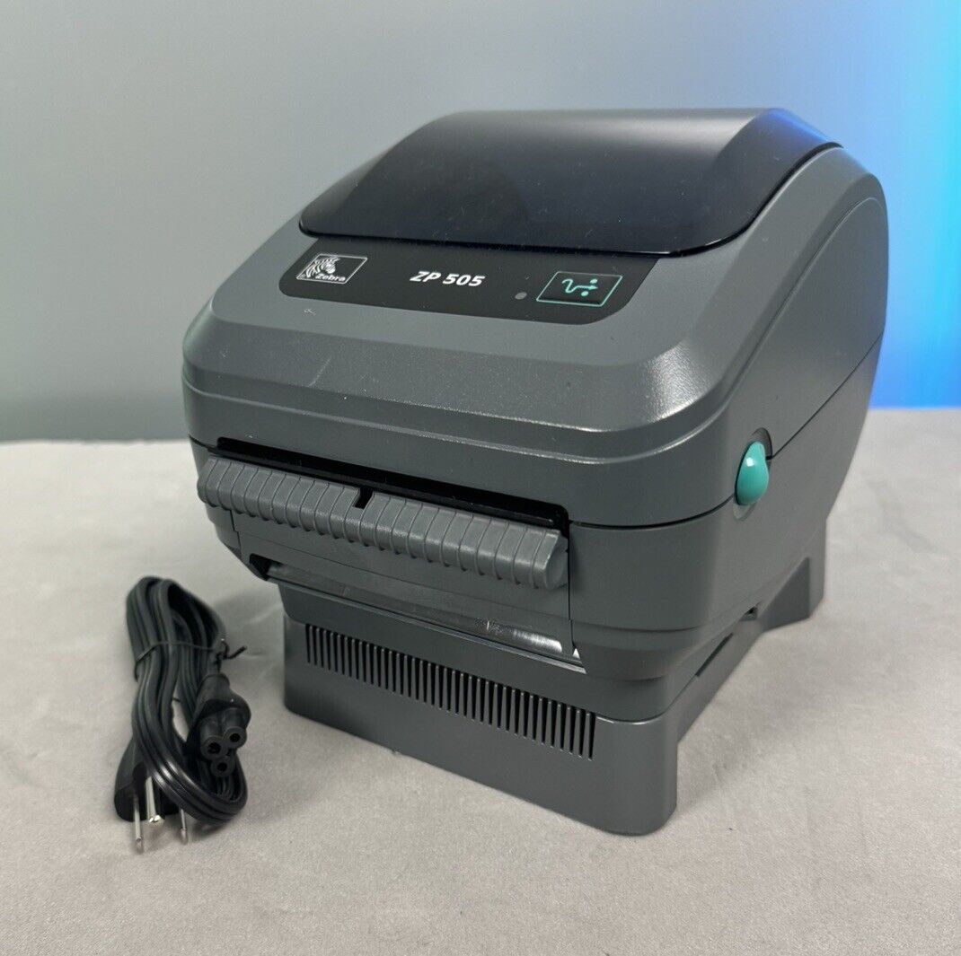 Exc Zebra ZP505  ZP505-0503-0017 Direct Thermal Printer  Ships Fast