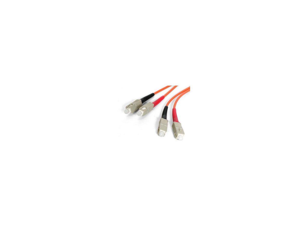 StarTech.com 1m Multimode 62.5/125 Duplex Fiber Patch Cable SC-SC