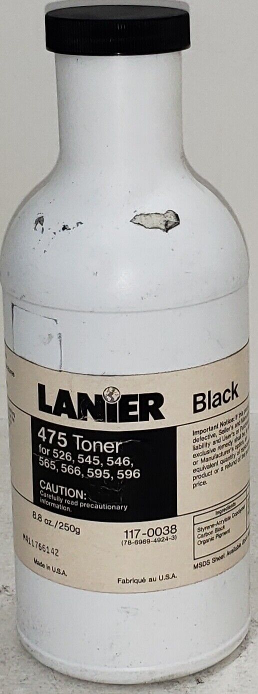Lanier 475 Toner (117-0038) - Brand New OEM