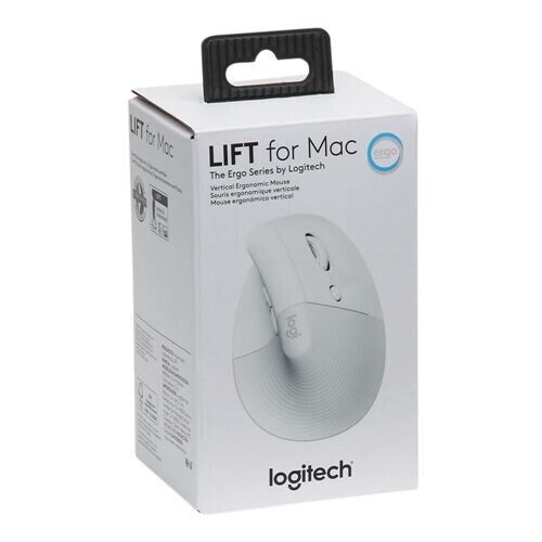 Logitech - Lift for Mac Wireless Vertical Ergonomic Mouse for macOS/iPadOS