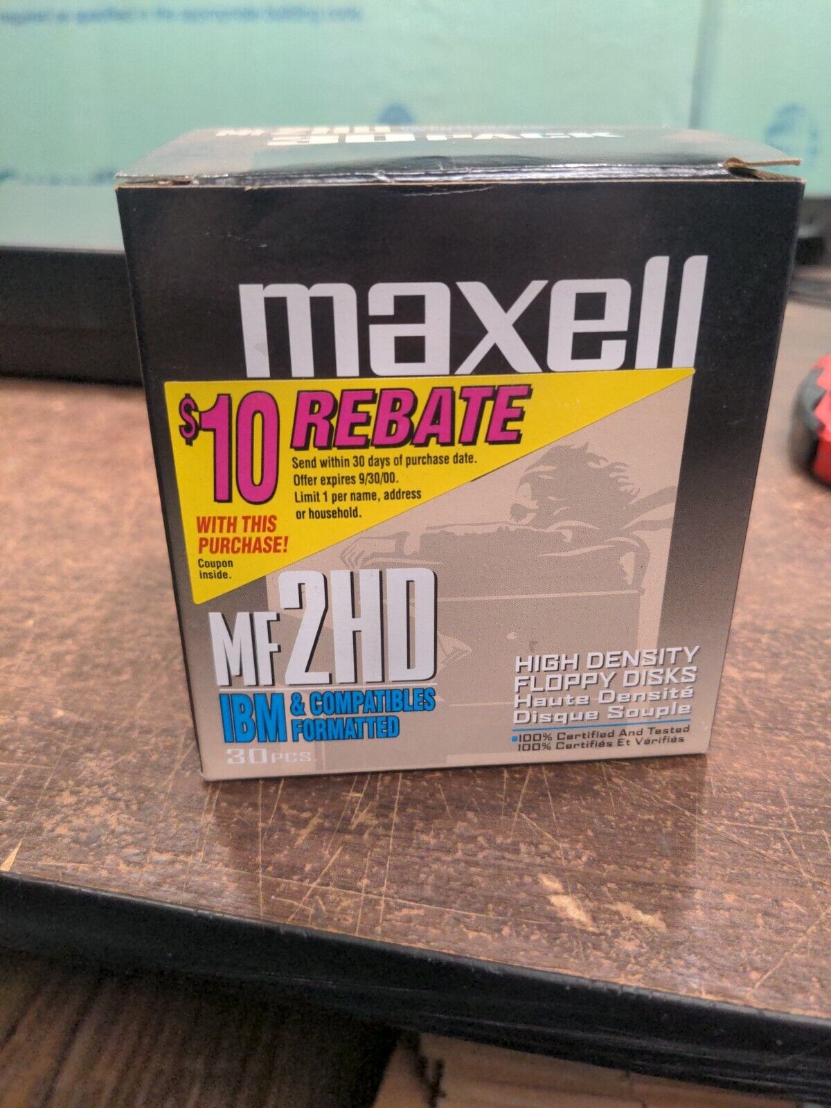 30 MAXELL Floppy Diskettes 3.5