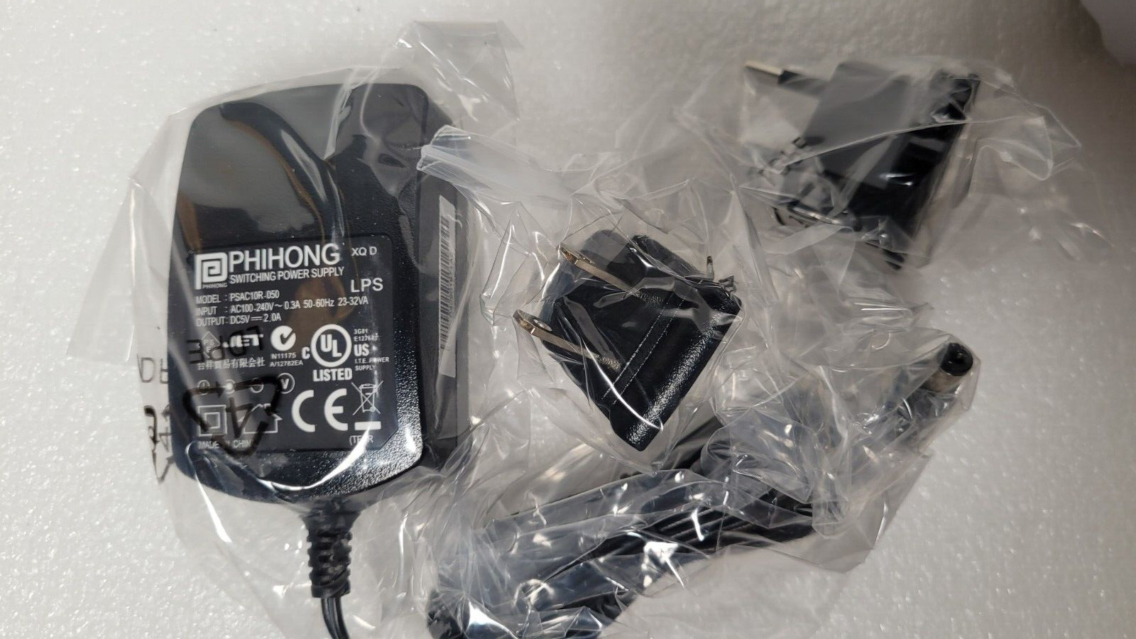 NEW Genuine Phihong PSAC10R-050 AC Adapter For Snom Voip Phone Switching Adapter