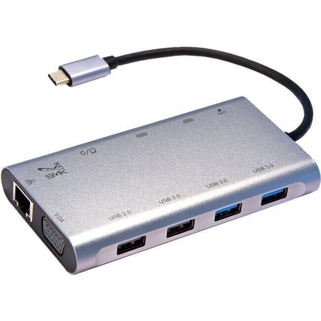 SMK-Link VP6950 USB-C 100W Mini Docking Station ($80) NIB