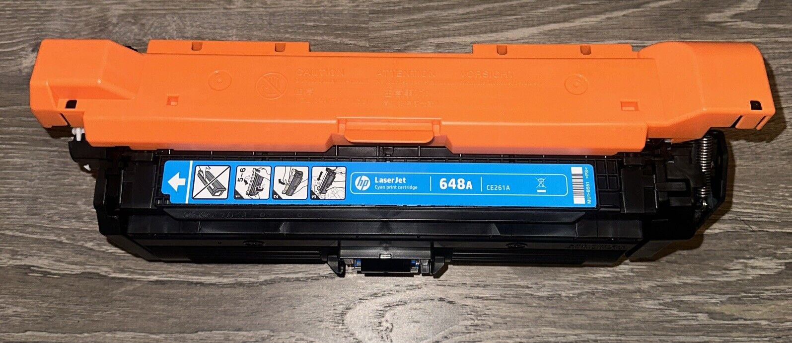 HP 648A (CE261A) Cyan LaserJet Toner Cartridge No Box Brand New