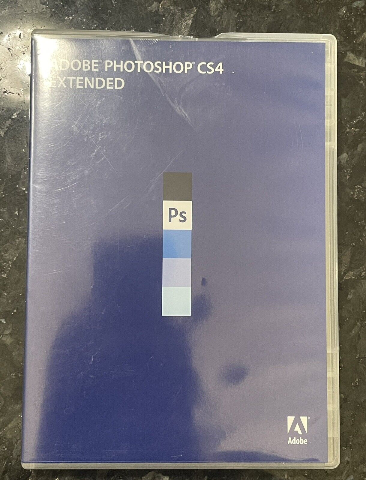 Adobe Photoshop CS4 Extended for Windows Full Retail version DVD w/Serial Number