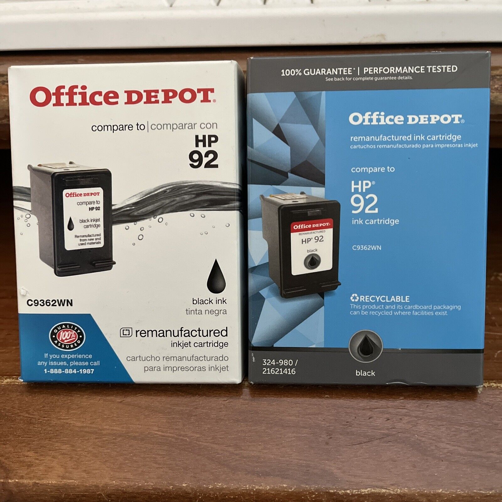 Office Depot compatible for HP 92  Ink Cartridge 