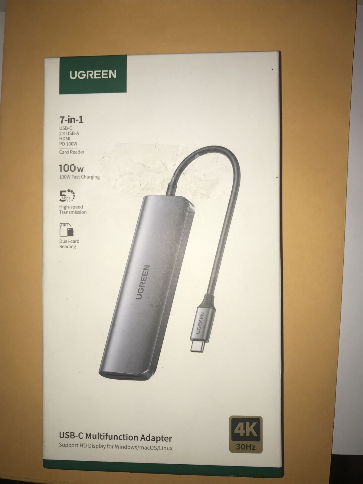 UGREEN Revodok 7 in 1 USB-C Hub with 4K HDMI