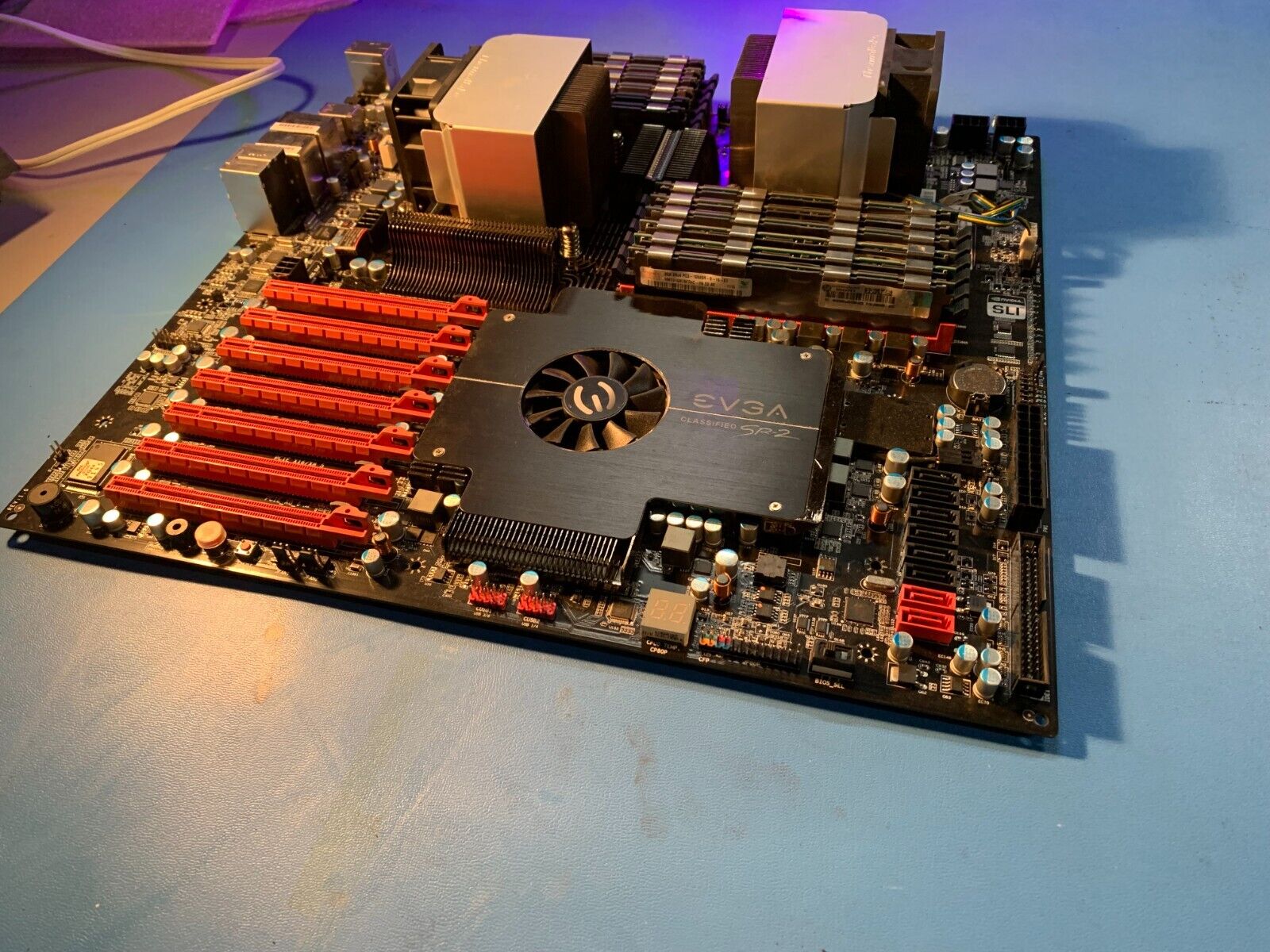 EVGA Classified Super Record 2 (SR-2) 100% W/ 2 Xeon x5690 Processors 96GB RAM