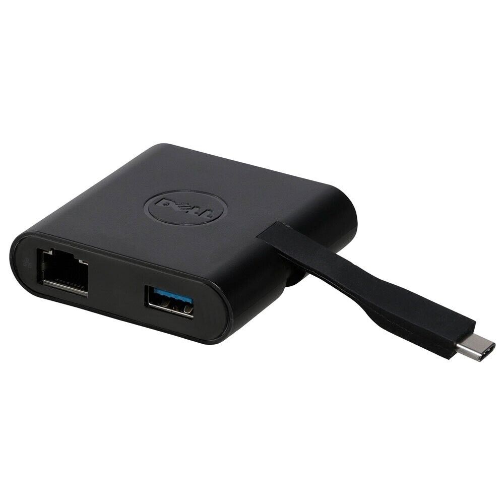 Dell DA200 Adapter USB TYPE-C TO HDMI / VGA / ETHERNET - Black 0JF19J