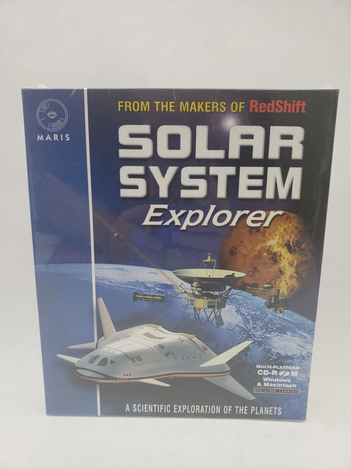 Maris Solar System Explorer CD-Rom Sealed Box 1996 Exploration Of The Planets