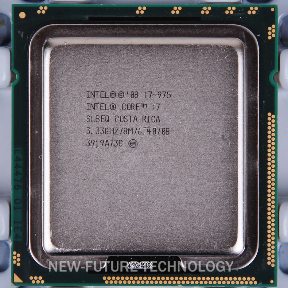 Intel Core i7-975 Extreme Edition 3.33 GHz Quad-Core LGA 1366 CPU USA 