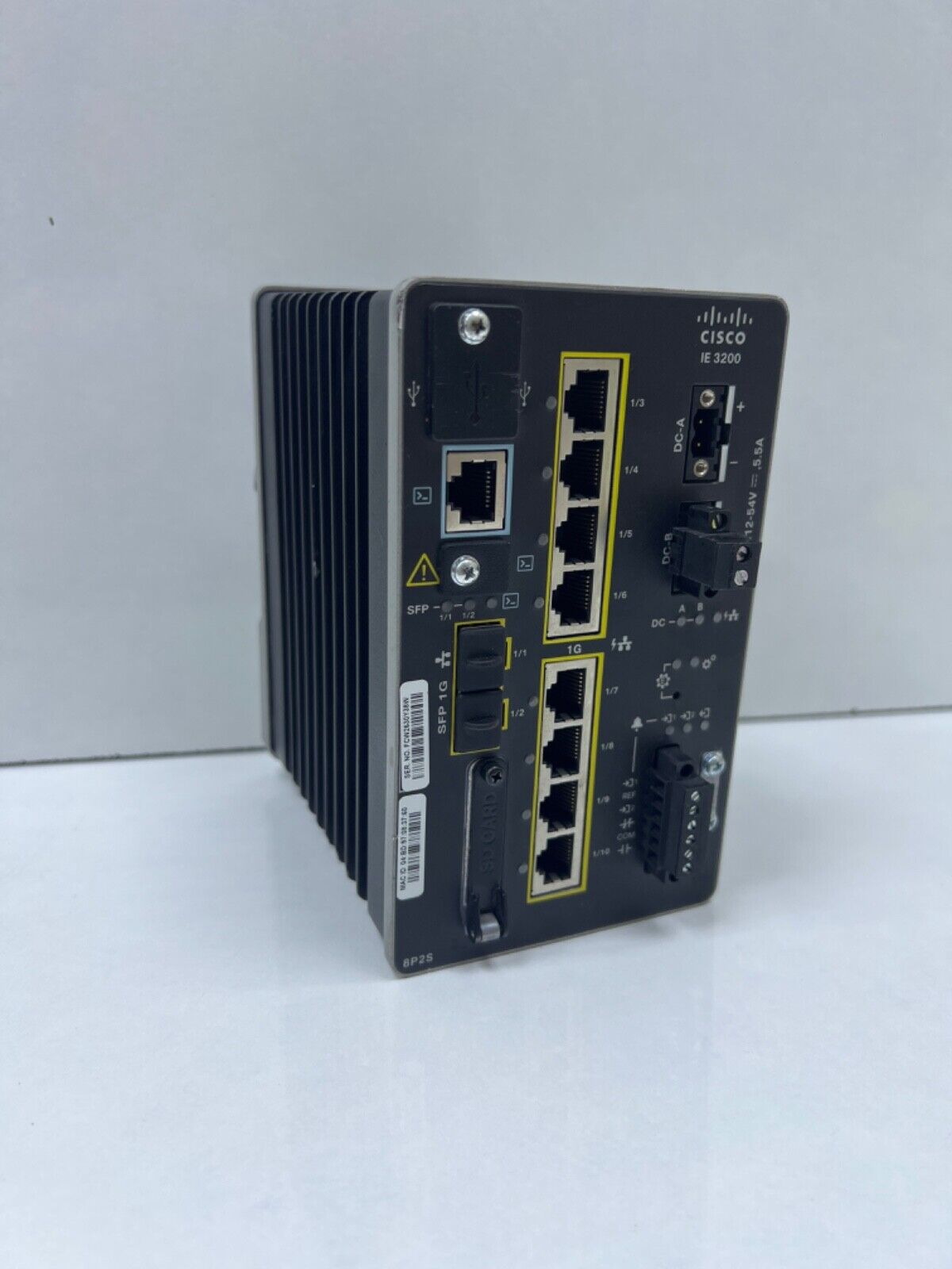 Cisco Catalyst IE-3200-8P2S-E Rugged Switch 8 Ports Manageable