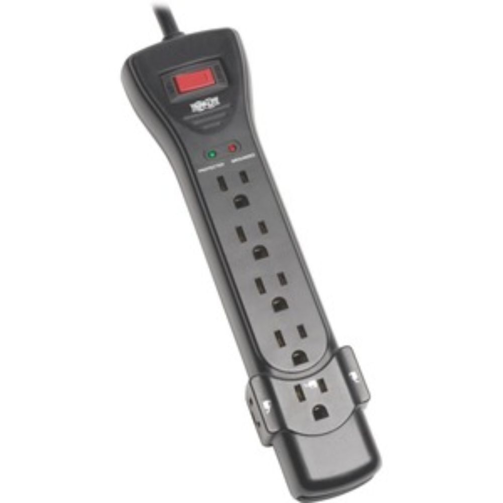 Tripp Lite Protect It 25ft cord 7-Outlet Surge Protector, 2160 Joules - Black