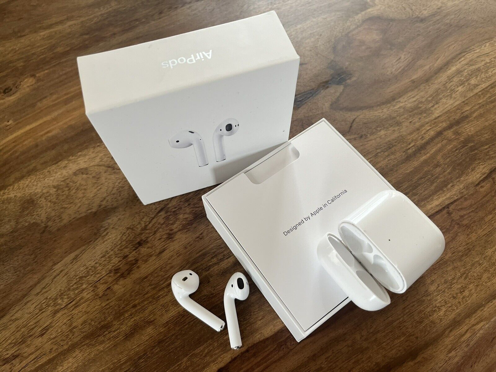 Apple AirPods 2nd Generation with Charging Case, White [MV7N2AM/A]