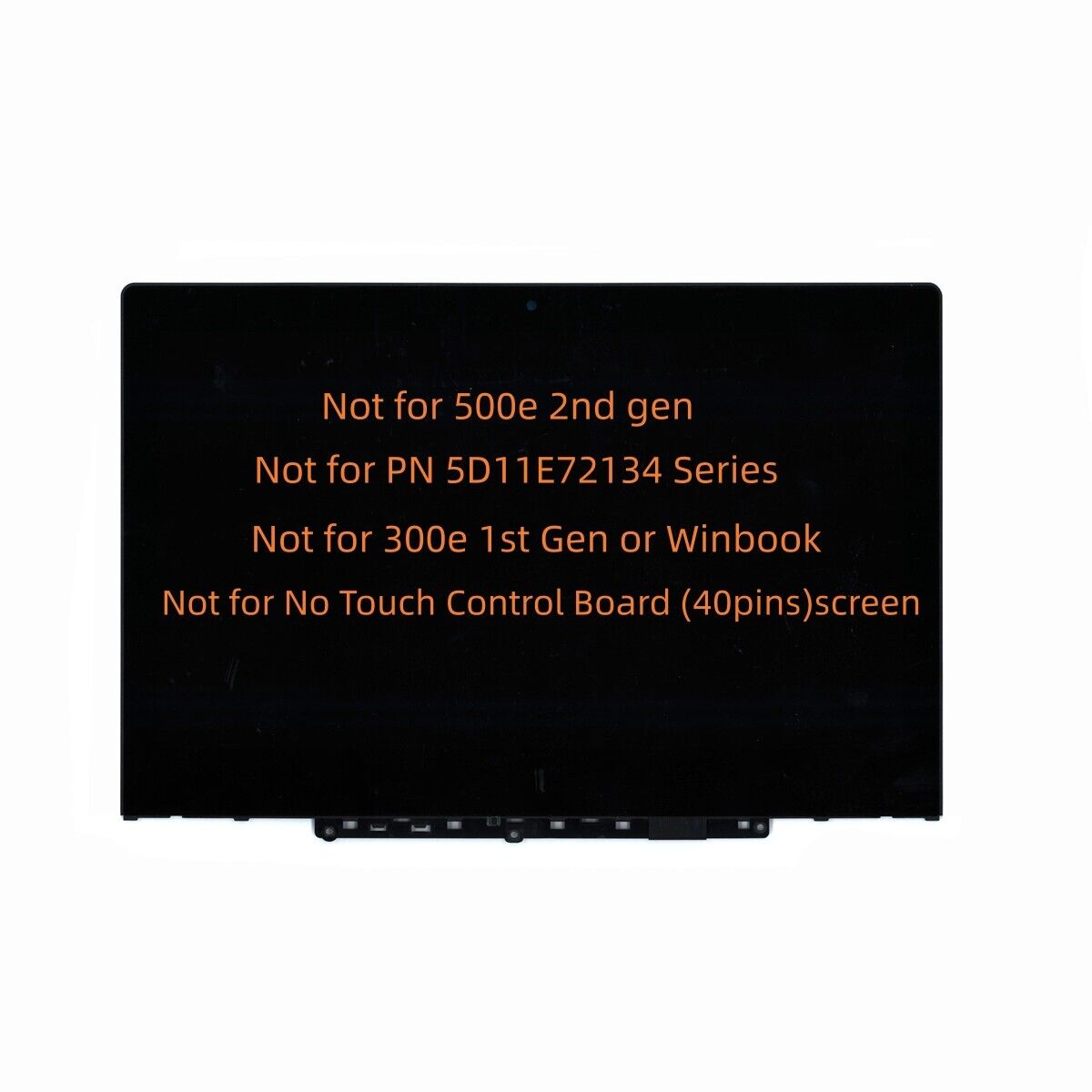 N116BCA-EA1 C1 HD LCD Touch Screen for Lenovo 300e Chromebook 2nd Gen MTK 81QC 