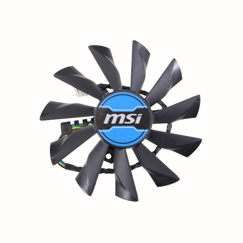 95mm MSI GTX750Ti R7 240 250 260 260X Single Fan PLD10010B12HH DC12V 0.40A