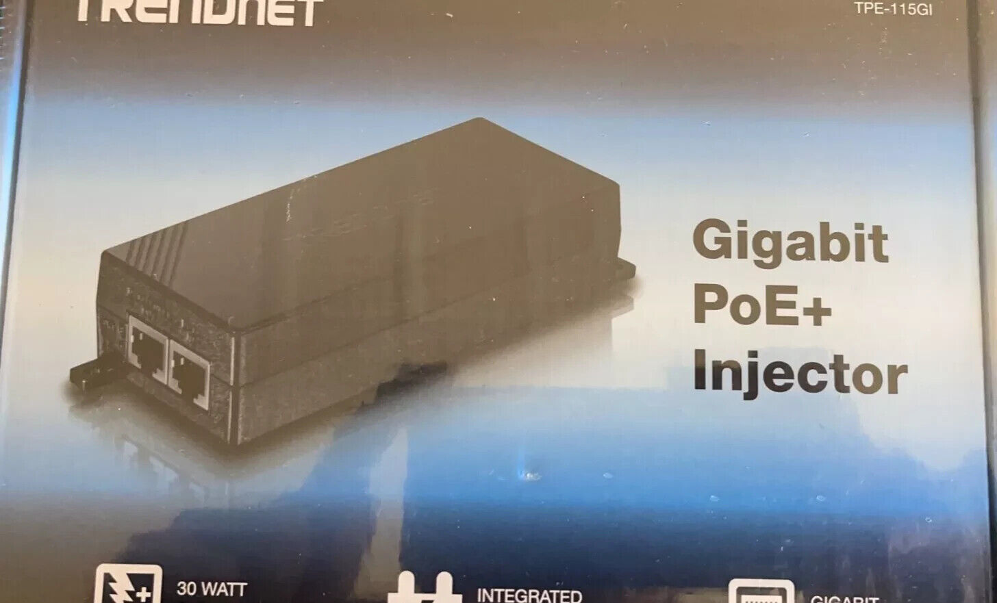 TRENDnet Gigabit PoE+ Injector TPE-115GI (LOT OF 3) Sealed.