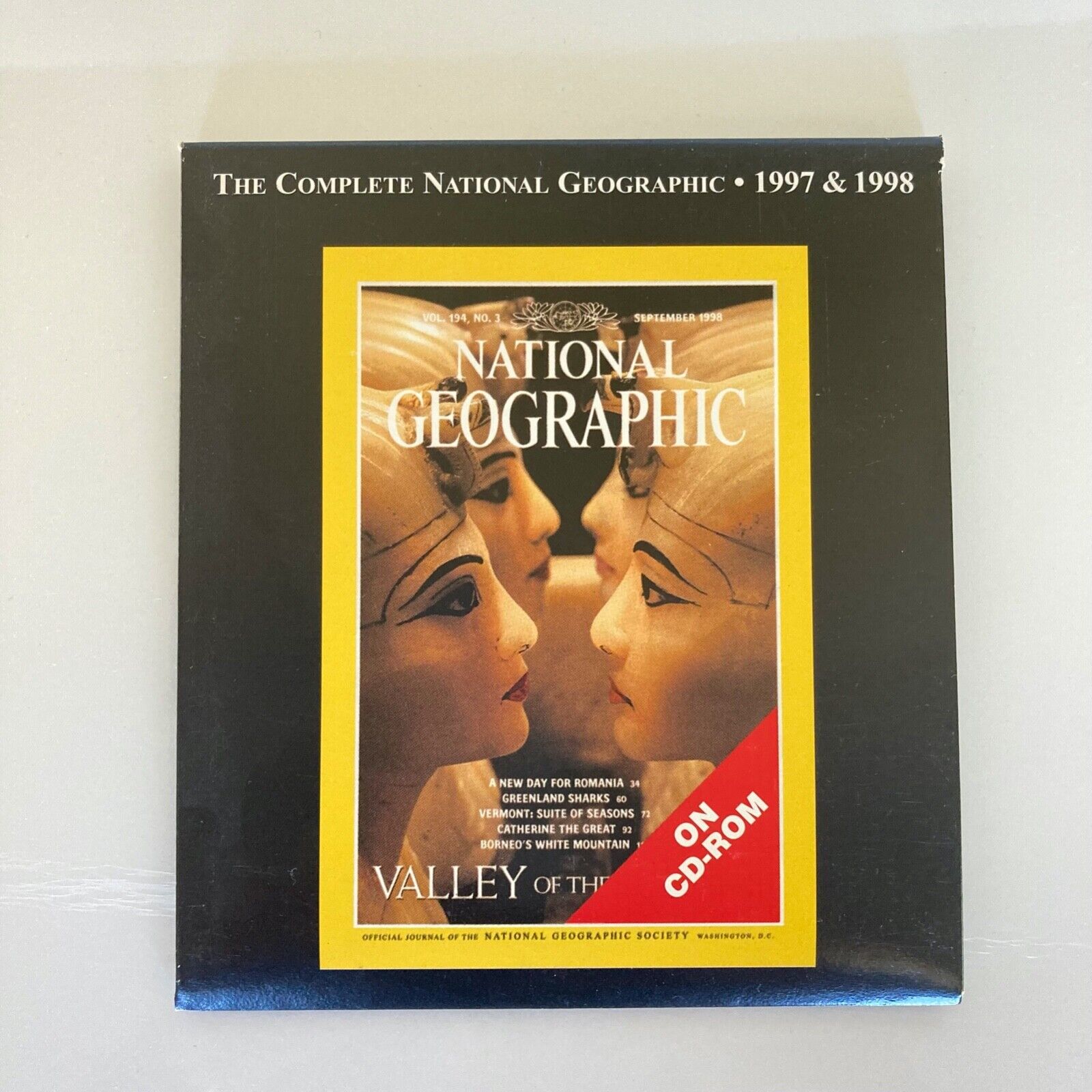 The Complete National Geographic 1997 & 1998 CD      BRAND NEW