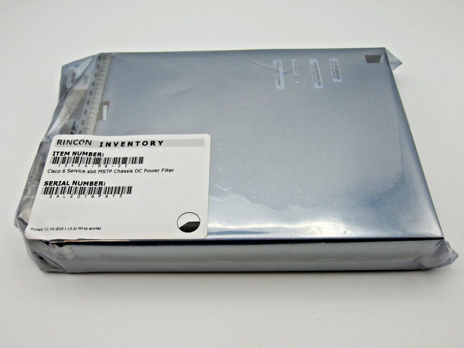CISCO 15454-M6-DC ONS 15454 6 Slot MSTP Chassis DC Power Filter (2 in stock)