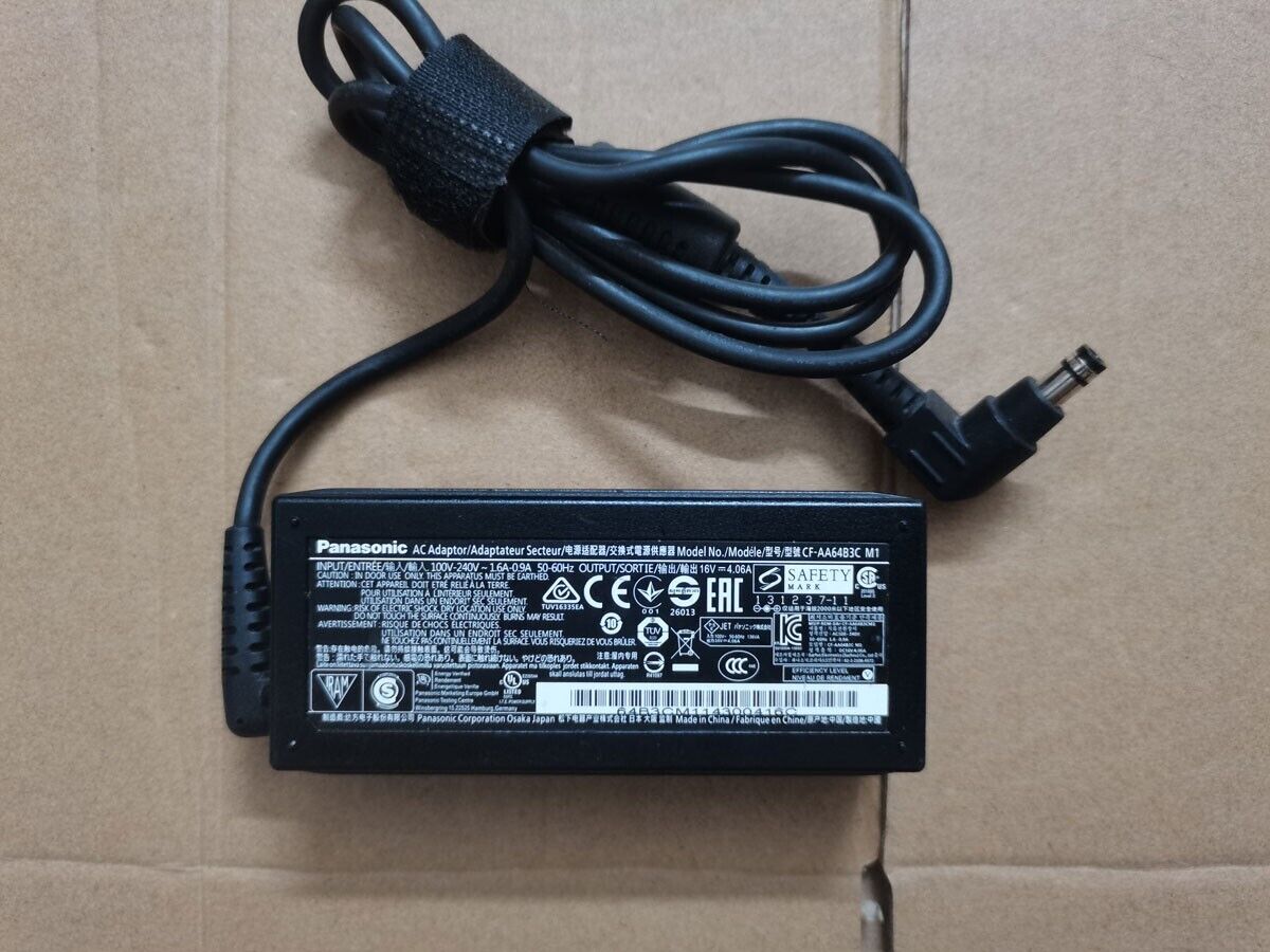 Genuine 65W 16V 4.06A CF-AA64B3C M1 For Panasonic Toughbook Cf-C2 Laptop Charger