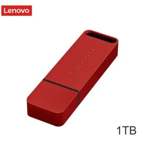 1TB/2TB/16TB Lenovo USB Flash Drive Metal Memory Stick Pen Thumb Disk Storage 3.