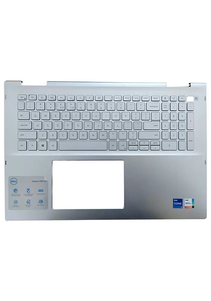 Palmrest w/Backlit Keyboard for Dell Inspiron 7706 2-in-1 6TRX1 06TRX1