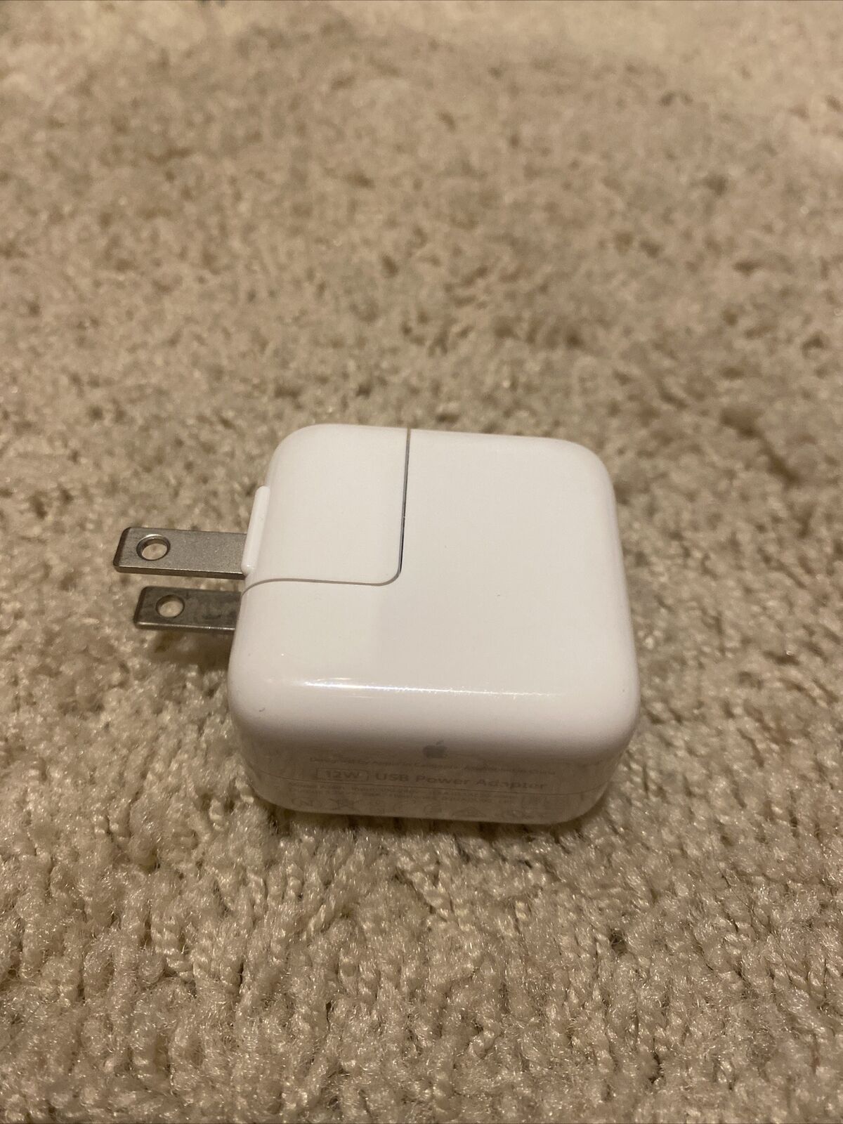 Genuine Apple 12W USB Power Adapter Charger Charging Block Gently Used￼