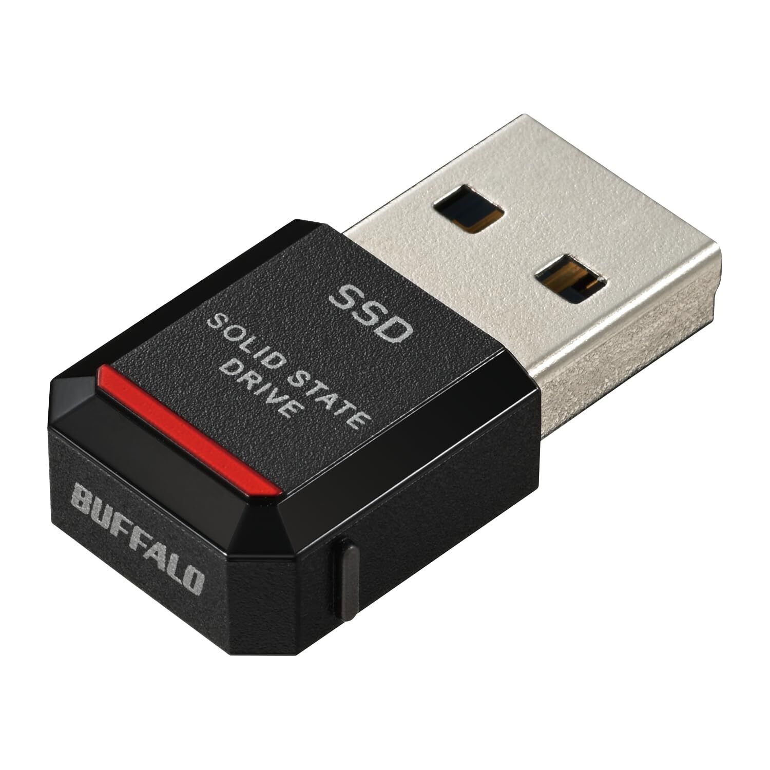 BUFFALO Ultra Compact Portable SSD 500GB - USB3.2 Gen2 SSD-PST500U3-BA 4.5g