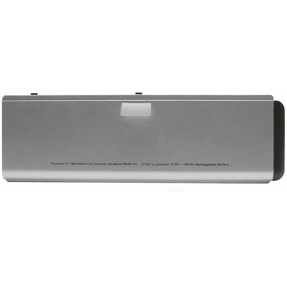 REPLACEMENT A1281 MB772LLA BATTERY FOR MACBOOK PRO 15 2008 UNIBODY ALUMINUM 58WH